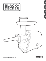 Black & Decker FM1500 Manual do usuário