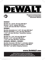 DeWalt D25501K Manual do usuário