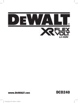 DeWalt DCD240 Manual do usuário