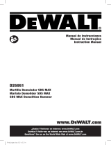 DeWalt D25951K Manual do usuário