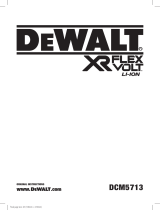 DeWalt DCM5713X1 Manual do usuário