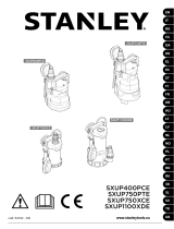 Stanley SXUP750XCE Manual do proprietário