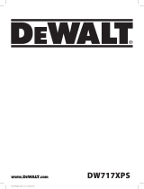 DeWalt DW717XPS Manual do usuário