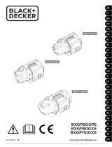 Black & Decker BXGP800XE Manual do usuário