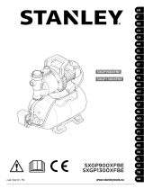 Stanley SXGP900XFBE Manual do proprietário