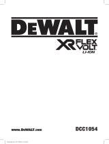 DeWalt XR FLEXVOLT LI-ION DCC1054 Manual do usuário