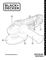 BLACK DECKER BCG720 M1 Manual do proprietário