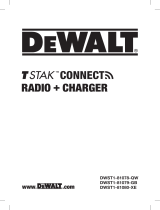 DeWalt T STAK CONNECT  DWST1-81080-XE Manual do usuário