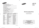 Samsung LE-40S61B Manual do usuário