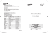 Samsung LE-32M86BD Manual do usuário