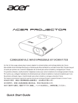 Acer C200 Manual do usuário