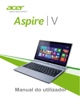 Acer Aspire V5-132P Manual do usuário