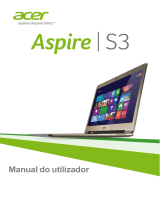 Acer Aspire S3-371 Manual do usuário