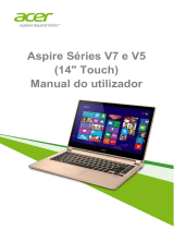 Acer Aspire V7-482P Manual do usuário