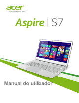 Acer Aspire S7-392 (InstantGo) Manual do usuário