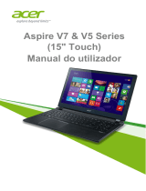 Acer Aspire V7-581P Manual do usuário