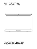 Acer DA221HQL Manual do usuário