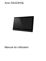 Acer DA223HQL Manual do usuário