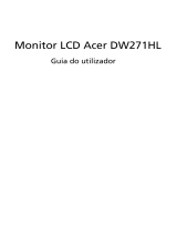 Acer DW271HL Manual do usuário