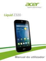 Acer Z320 Manual do usuário