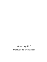 Acer Liquid E Manual do usuário