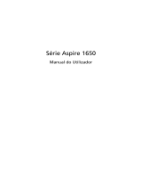 Acer Aspire 1650 Manual do usuário