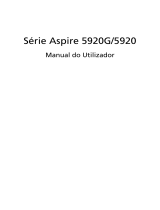 Acer Aspire 5920 Manual do usuário