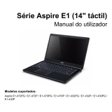Acer Aspire E1-470PG Manual do usuário