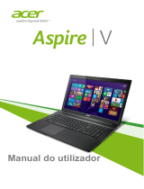 Acer Aspire V3-772G Manual do usuário