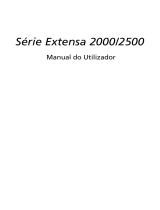 Acer Extensa 2000 Manual do usuário