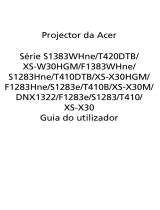 Acer S1383WHne Manual do usuário