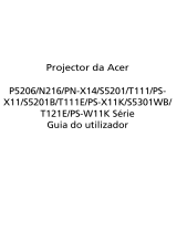 Acer P5206 Manual do usuário