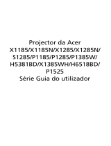 Acer S1285N Manual do usuário