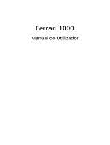 Acer Ferrari 1000 Manual do usuário