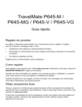 Acer TravelMate P645-VG Guia rápido