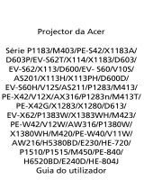 Acer P1515 Manual do usuário