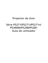 Acer P5271i Manual do usuário