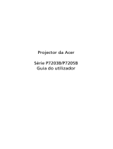 Acer P7203B Manual do usuário