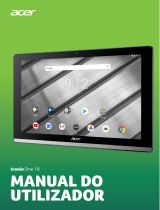 Acer B3-A50 Manual do usuário