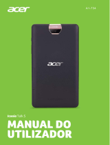 Acer A1-734 Manual do usuário