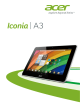 Acer A3-A10 Manual do usuário
