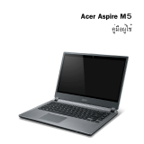 Acer Aspire M5-481TG Manual do usuário