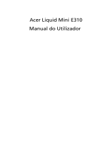 Acer Liquid Mini Manual do usuário