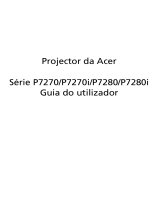 Acer P7270i Manual do usuário