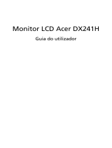 Acer DX241H Manual do usuário