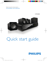 Philips HTD3500/12 Manual do proprietário