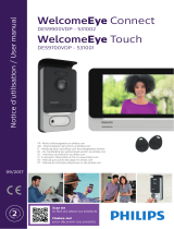 Philips Welcome DES9700VDP - WelcomeEye Touch Manual do usuário
