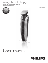 Philips QG3380/16 Manual do usuário