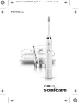 Sonicare Sonicare DiamondClean Electric Toothbrush HX9391/92 Manual do usuário