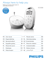 Philips AVENT ECOUTE-BEBE SDC620 Manual do usuário